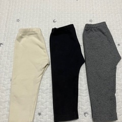 80サイズUNIQLOボトムス3点セット
