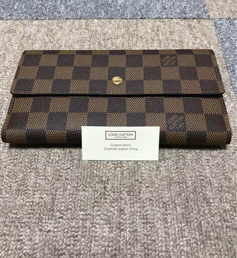 LOUIS VUITTON ダミエ長財布 大人気