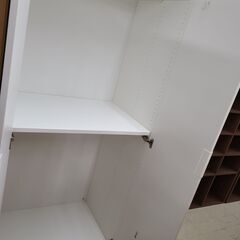 J9274　IKEA　イケア　組み合わせワードローブ　ホワイト　クリーニング済み【リユースのサカイ柏店】の画像