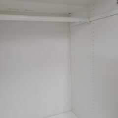 J9274　IKEA　イケア　組み合わせワードローブ　ホワイト　クリーニング済み【リユースのサカイ柏店】の画像