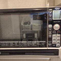 外装傷ナシ、レンジ内多少の汚れアリ