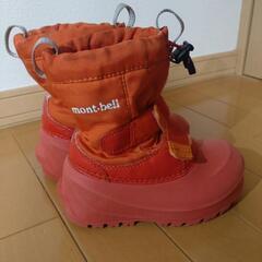 モンベル キッズ スノーブーツ 16.0の画像