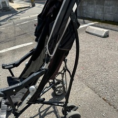 ベビーカー&チャイルドシート　RECARO チャイルドシート＋ベビーカーi-walk CS+ 黒の画像