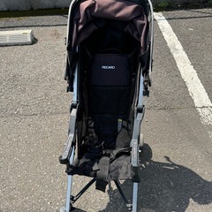 ベビーカー&チャイルドシート　RECARO チャイルドシート＋ベビーカーi-walk CS+ 黒の画像