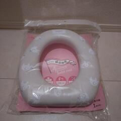 ★新品★値下げ★補助便座　アンジェレッテ　ゾウ柄　グレー色