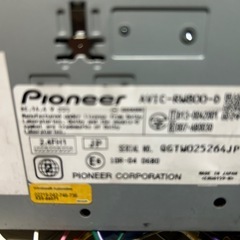カロッツエリアメモリーナビ
