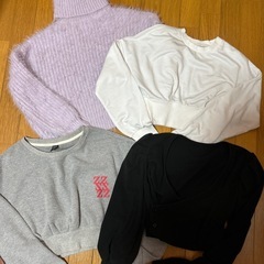 【断捨離のためお値下げ✨】h&m coca BILLABONG shein冬服8枚セット の画像