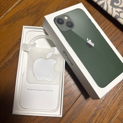 iPhone13  グリーン　　空箱のみ
