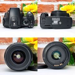 【全国送料無料】Canon EOS Kiss Digital N✨ 届いたらすぐに使えます✨人気機種✨ズームレンズセット 一眼レフ キヤノン キャノンの画像