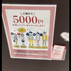 SBC 湘南美容  お友達紹介カード クーポン 5000円相当