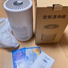 新品　　小型空気洗浄機の画像