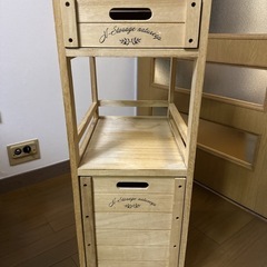 キッチンワゴン 木製 譲ります