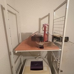洗濯機収納棚