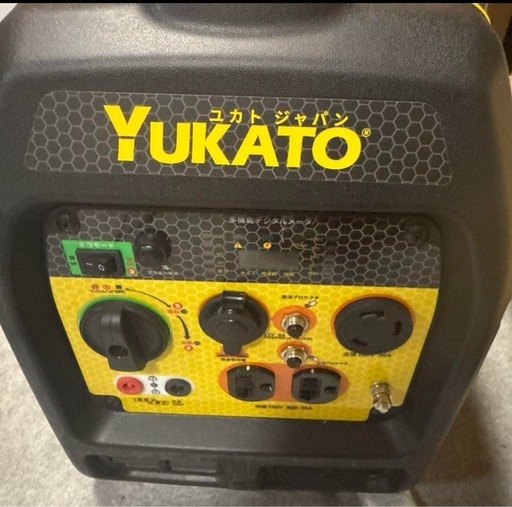 YUKATO インバーター発電機 1800W メーカー直送) BS18i YUKATO