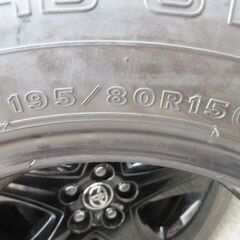 ハイエース・キャラバンに！BS製 195/80R15 ②の画像