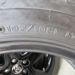 ハイエース・キャラバンに！BS製 195/80R15 ②の画像
