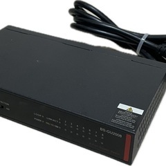 BUFFALO BS-GU2008 8ポートスイッチングハブ