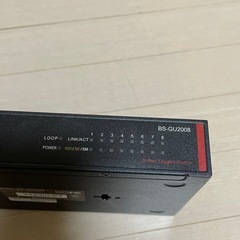 BUFFALO BS-GU2008 8ポートスイッチングハブの画像