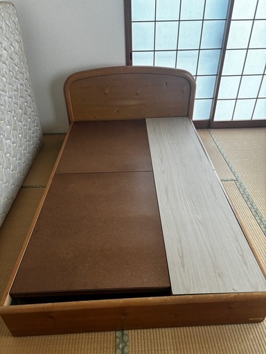セミダブルベッド (あいかな) 東郷のベッド《ダブルベッド》の セミダブルベッド (あいかな) 東郷のベッド《ダブルベッド》の
