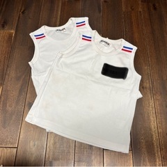慶応幼稚園夏服タンクトップ2枚セット
 