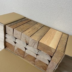 薪　木材詰め合わせ　90サイズ　24センチ　10kg ⑤ キャン...