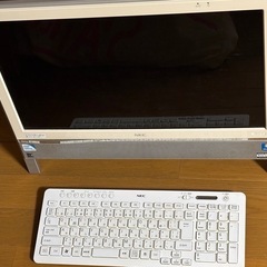 【お取引完了】デスクトップパソコン（地デジチューナー内蔵）ワイヤ...