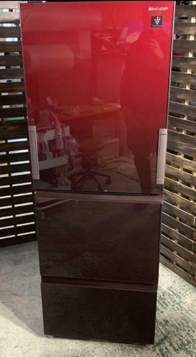 ◆送料設置無料　SHARP　大型冷蔵庫　人気モデル　350L ◎送料設置無料 SHARP 大型冷蔵庫 人気モデル 350L 350Lの冷蔵庫