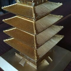 1970年 万国博覧会記念　24金メッキ　五重塔
