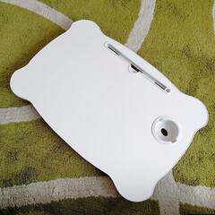☆ほぼ未使用☆アウトドアテーブル(タブレット置き＆ドリンクホルダー)　※屋外 子供 ピクニック レジャー 折りたたみ PC　〜配達可能〜   
③の画像