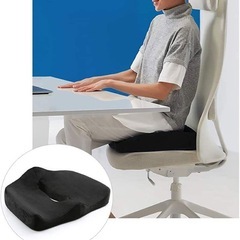 いいスタイル オフィスチェアクッション快適なベルベットシートパッド (かー 矯正用品・補助ベルト