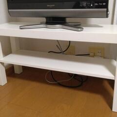 本日限定！SHARP液晶テレビ＆IKEAテレビ台セットの画像