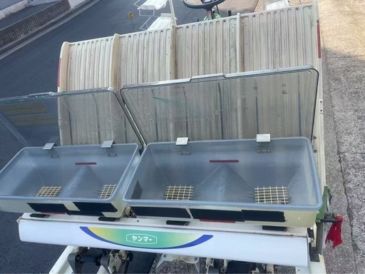 ヤンマー 田植機 Pe-1X 4条植え リコイル クランク式 側条施肥機