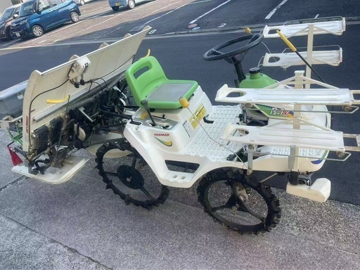 ヤンマー 田植機 Pe-1X 4条植え リコイル クランク式 側条施肥機付き