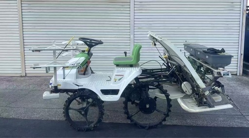 岐阜☆ ヤンマー 4条 田植機 Pe-1X 4馬力 クランク ガソリン