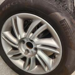 トヨタ bb 純正アルミホイール&ピレリ185/65R15 バリ山 4本 引取り希望