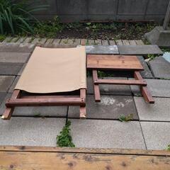 あぐらチェア　味のある手作り　２脚セットで1100円　お買い得　　1脚の画像