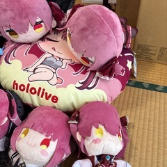 ホロライブ　大型クッション　ビジュアルボード　 ぬいぐるみセットの画像