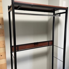 ⭐︎カバー付き⭐︎ワードローブ、ハンガーラック 幅90cm