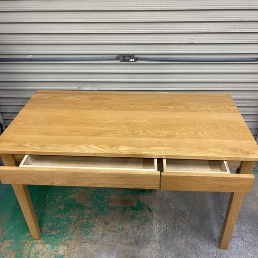 無印良品 木製デスク(引き出し付き) 