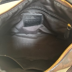 coachショルダーバッグの画像