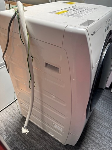 SHARP シャープ ドラム式電気洗濯乾燥機 ES-S7D-WL 2019年製