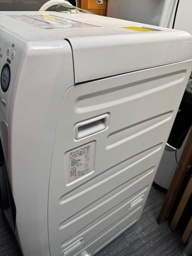 SHARP シャープ ドラム式電気洗濯乾燥機 ES-S7D-WL 2019年製