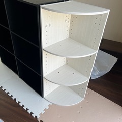 白　カラーボックス　1個