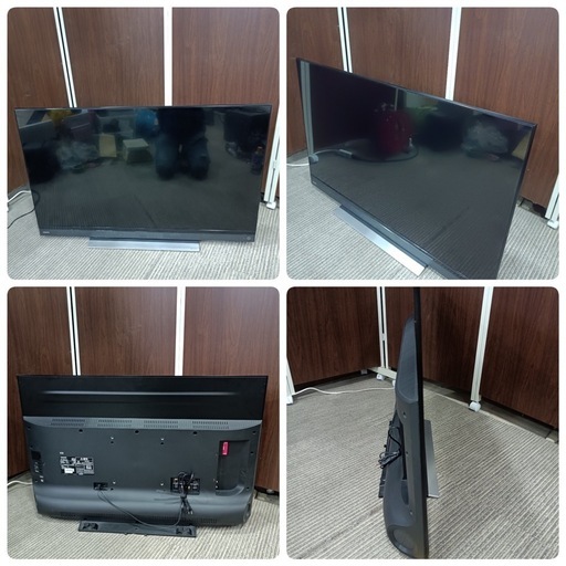 [八5247]  TOSHIBA   2018年製    43型  液晶テレビ REGZA　43BM620X