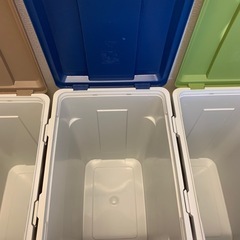 美品７０Ｌゴミ箱3点の画像