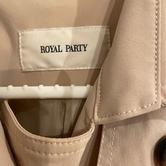 スプリングコート　美品　
フリーサイズ　ROYAL partyの画像