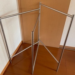 バスタオルハンガー（収納折畳可）の画像