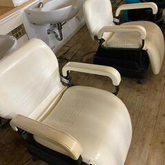 理容室で使用していた椅子