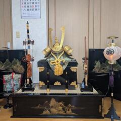 5月人形　兜飾り