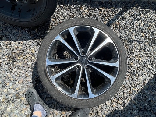 245/45ZR19 タイヤ ホイール ヴェルファイア、アルファード、エルグランド、エスティマ等